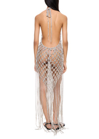Crystal Crochet Dress - Annie's Ibiza