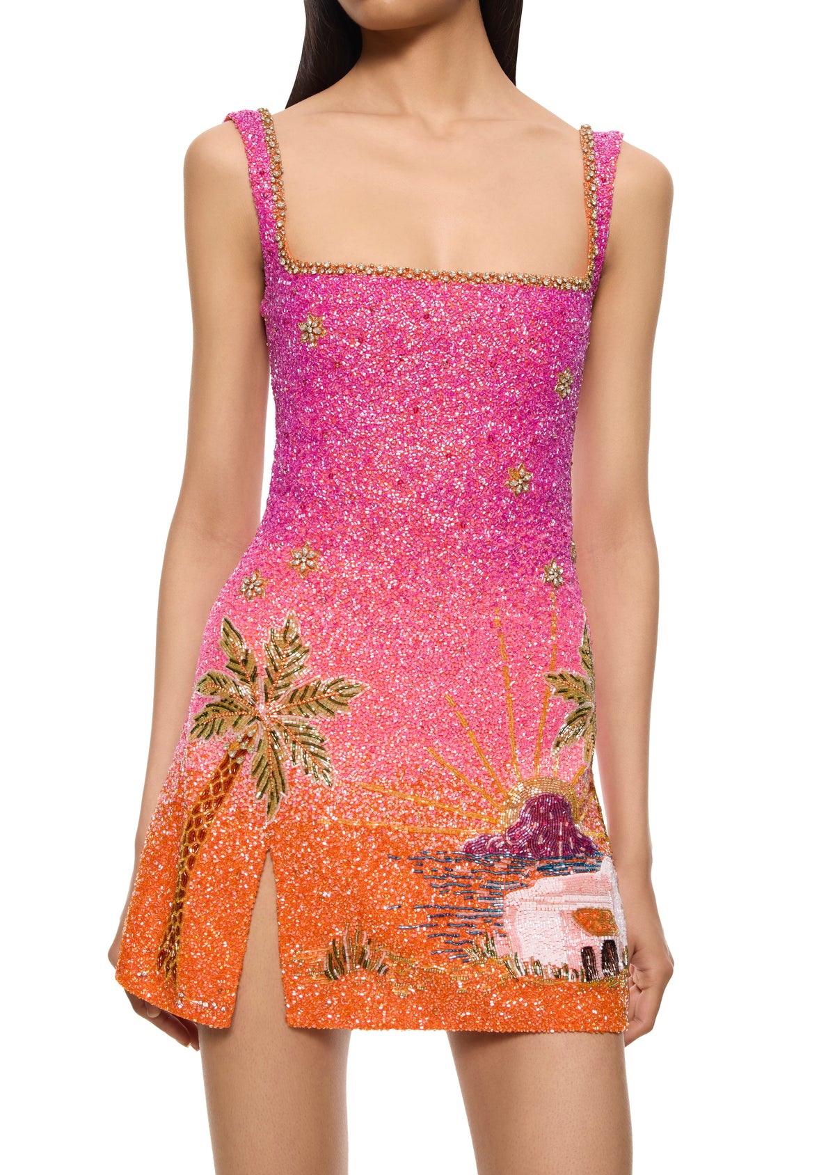 Ibiza Postcard Mini Dress - Annie's Ibiza