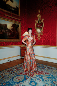 Fawn Gown - Saffron - Annie's Ibiza