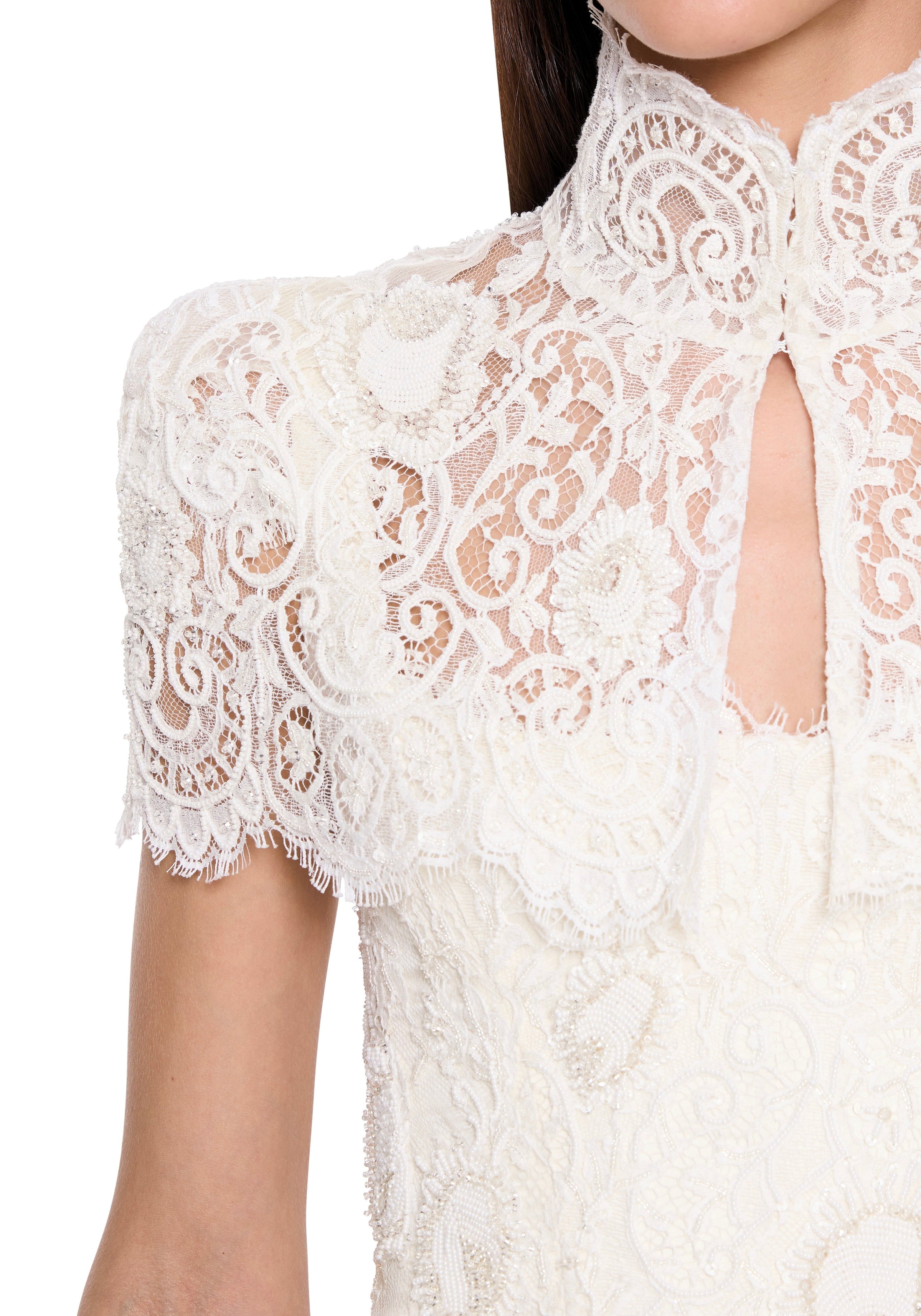 Verona Mini Dress - Ivory - Annie's Ibiza