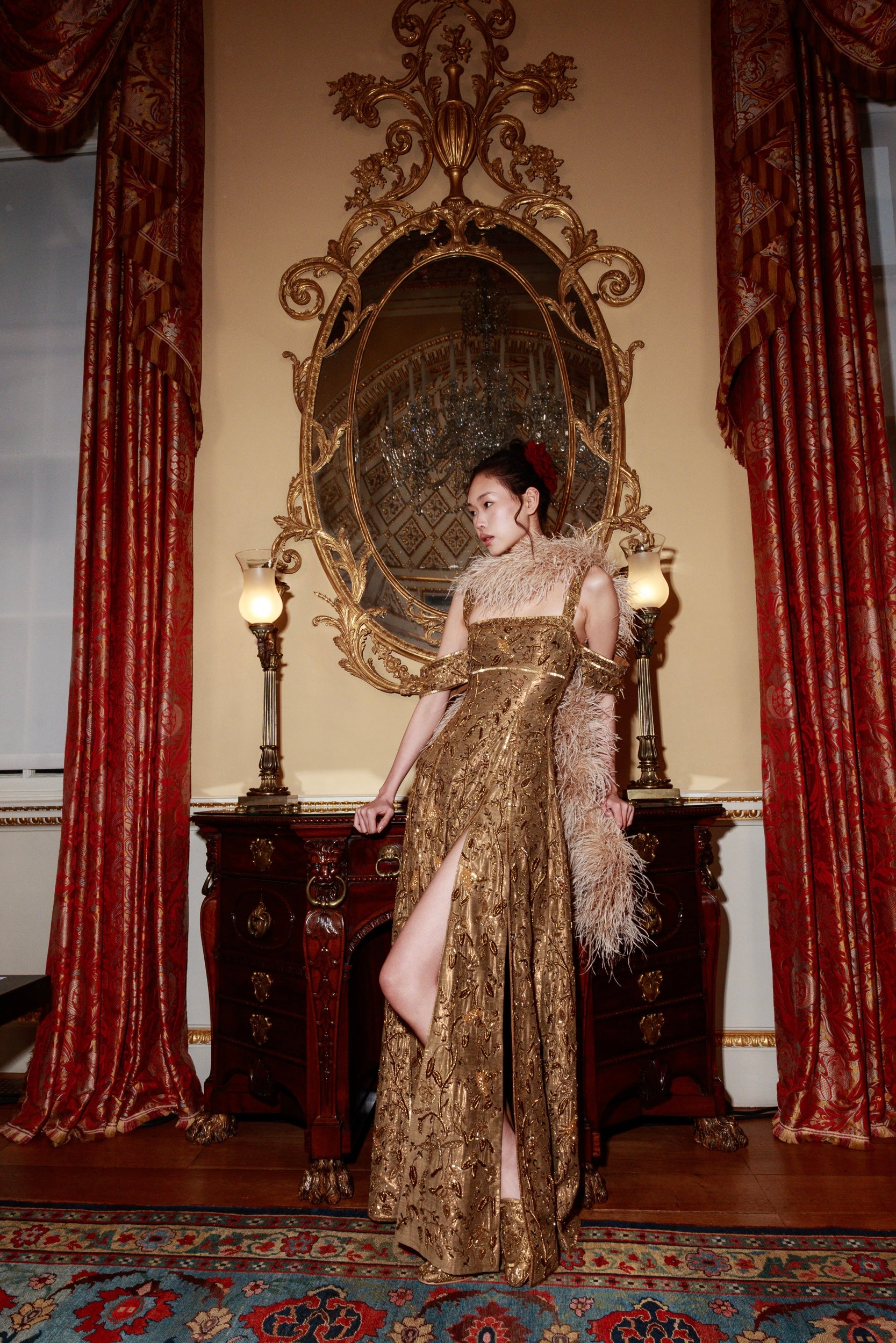 Honey Empire Gown - Annie's Ibiza