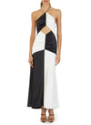 Freya Dress in Black & White