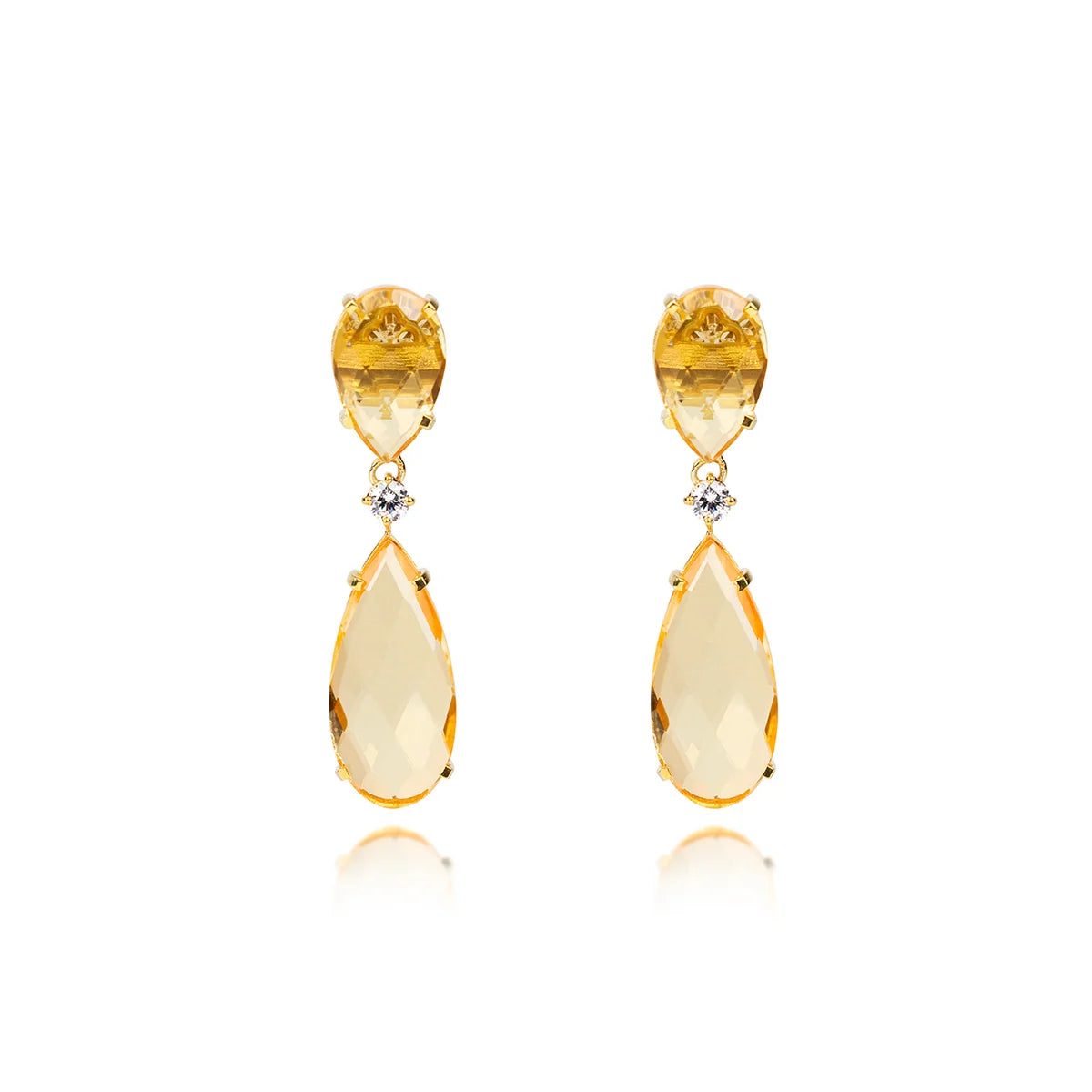 Isabella Citrine Earrings