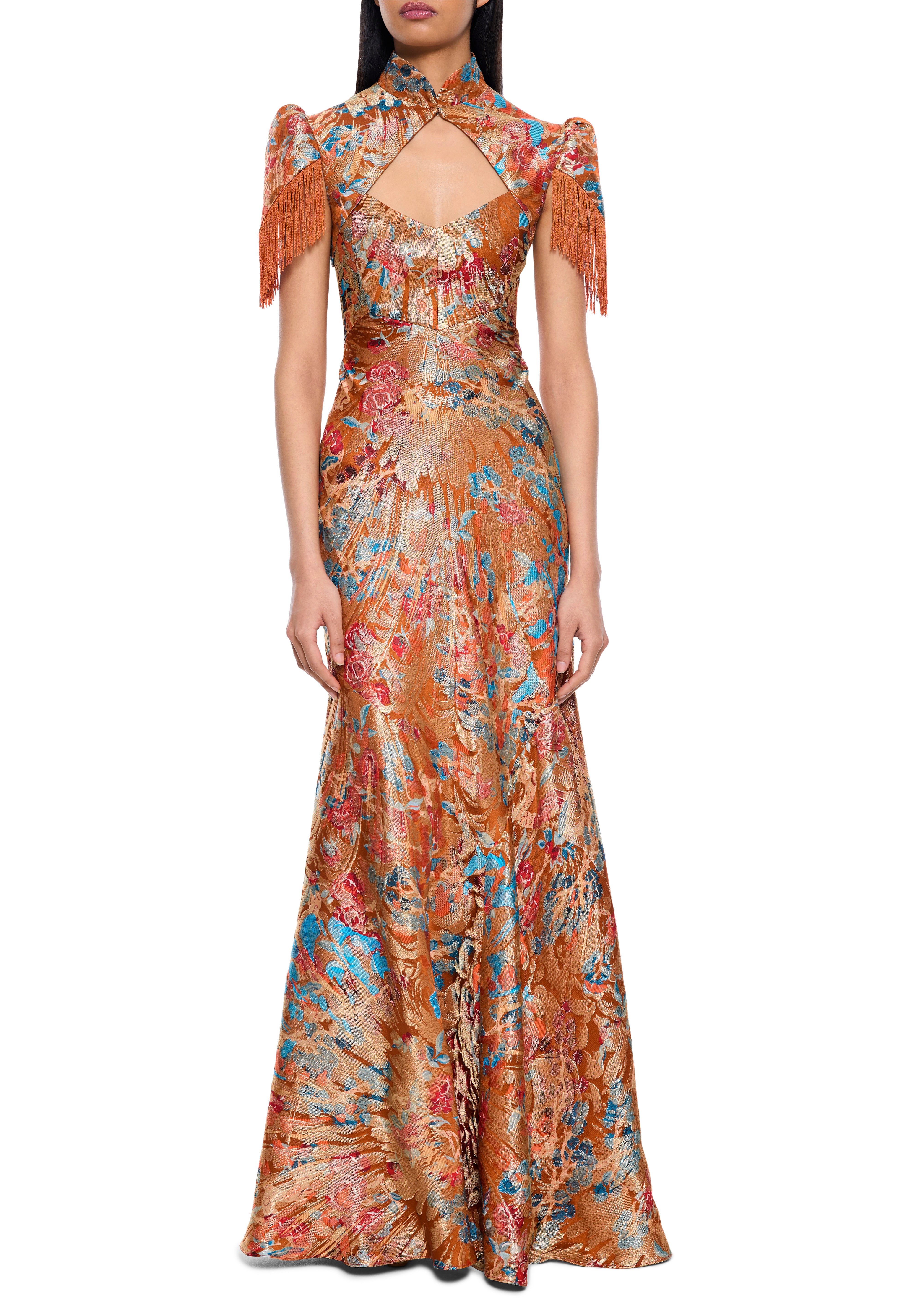 Fawn Gown - Saffron - Annie's Ibiza