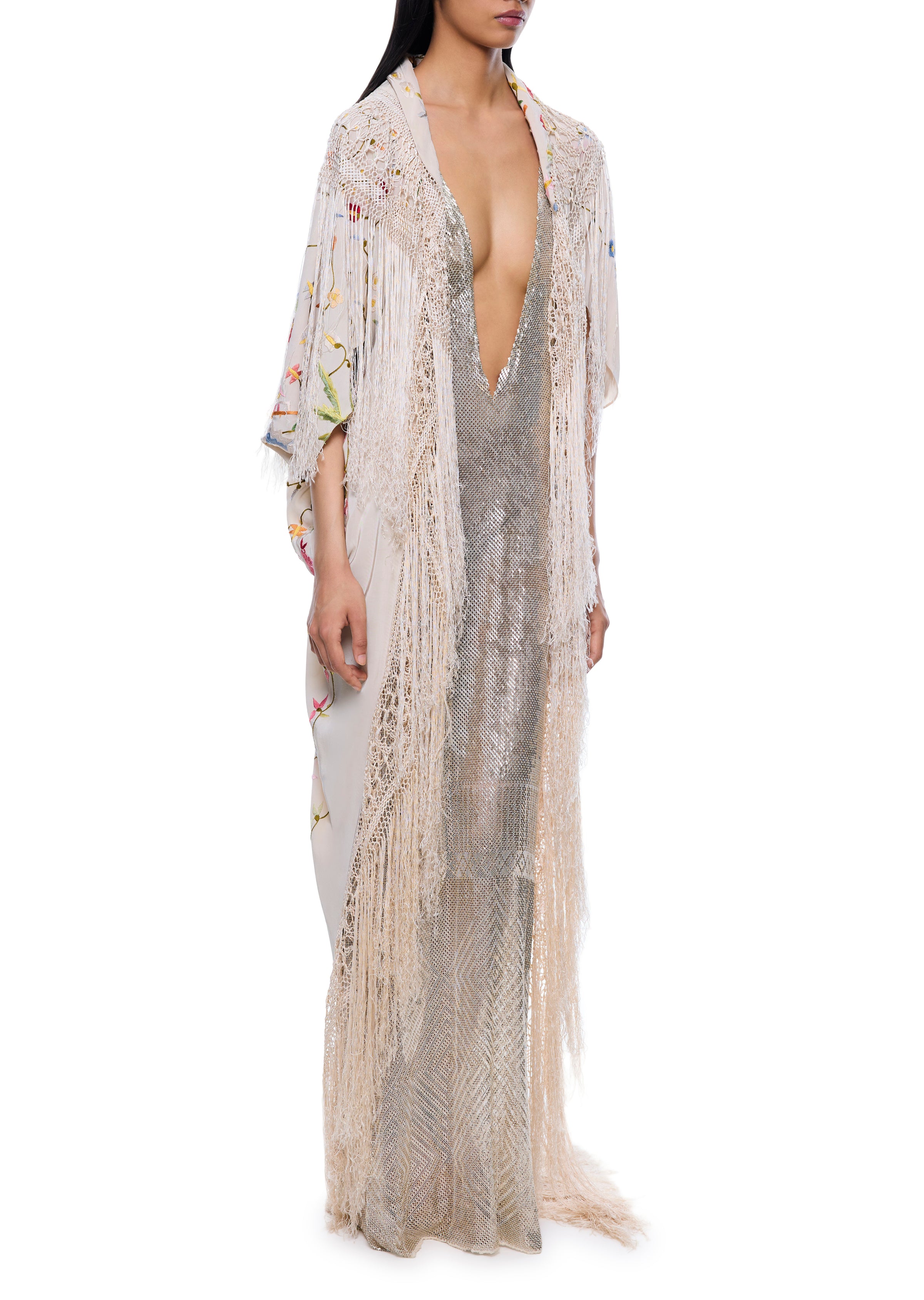 Antique Kimono - Heron - Annie's Ibiza