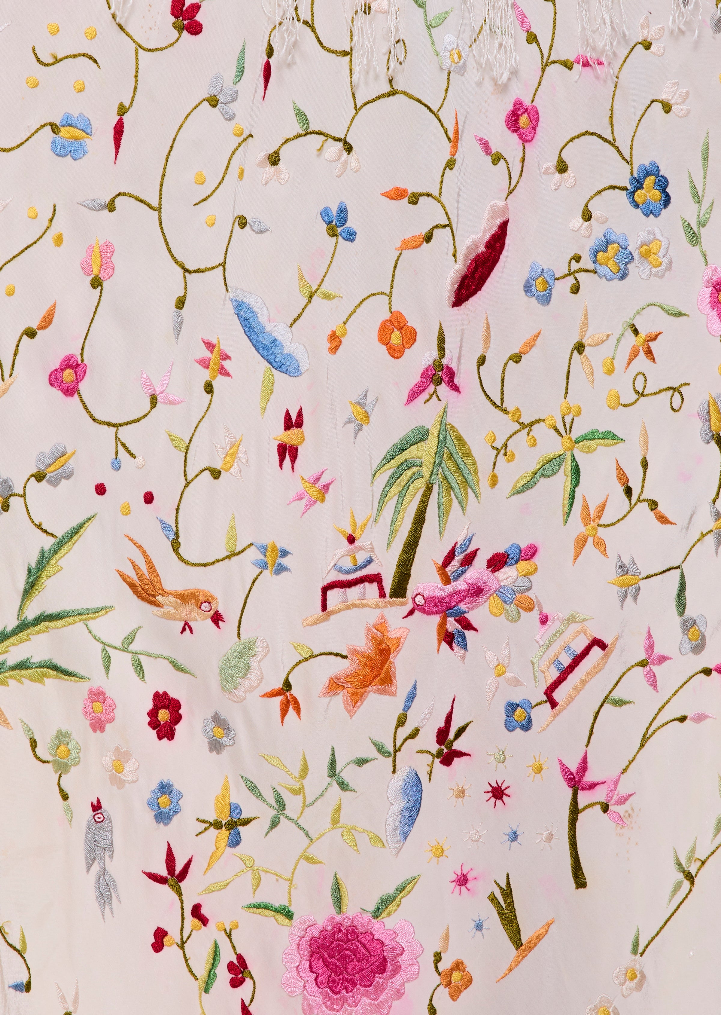 Antique Kimono - Heron - Annie's Ibiza