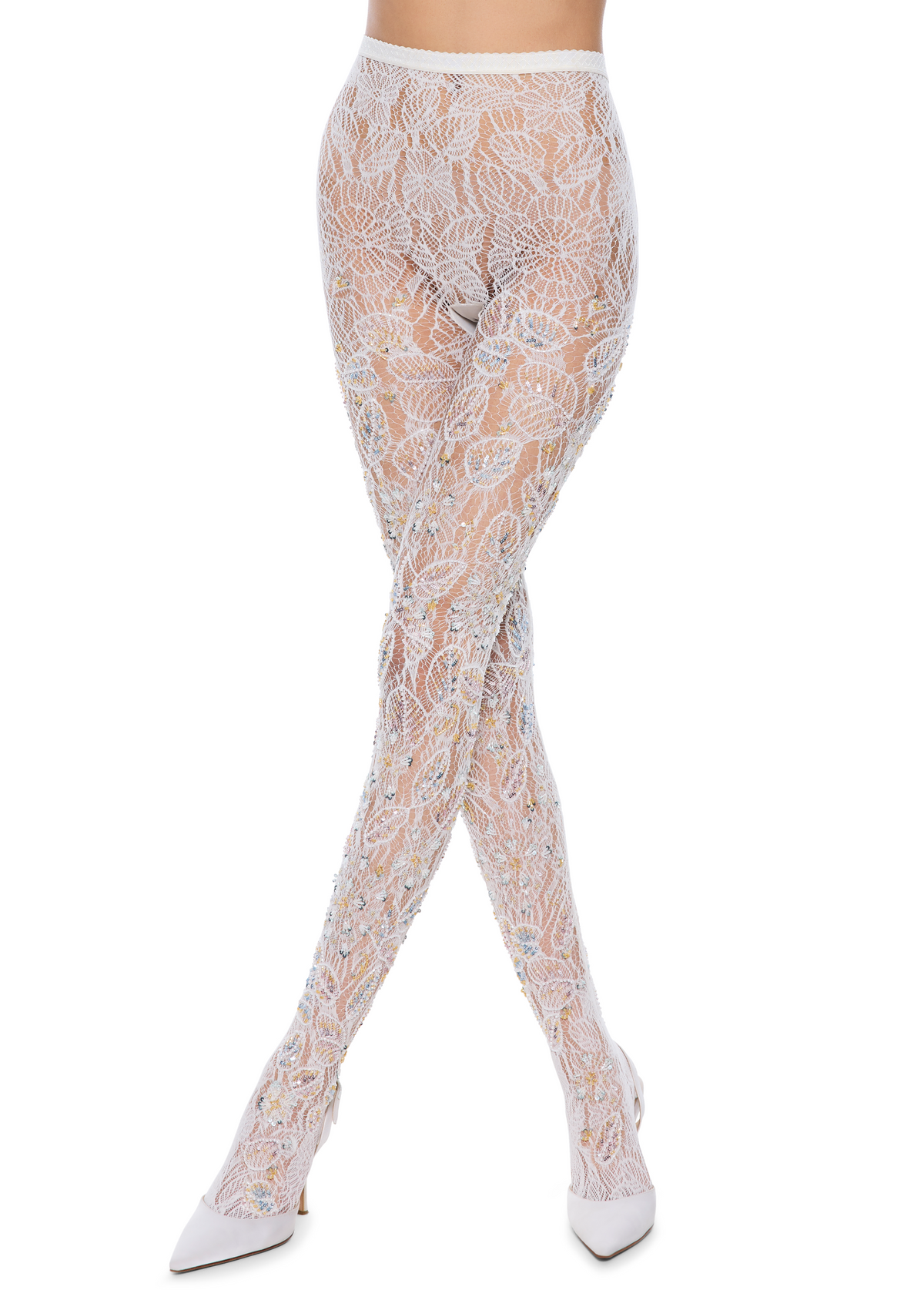 Petal Tights - Whisper - Annie's Ibiza