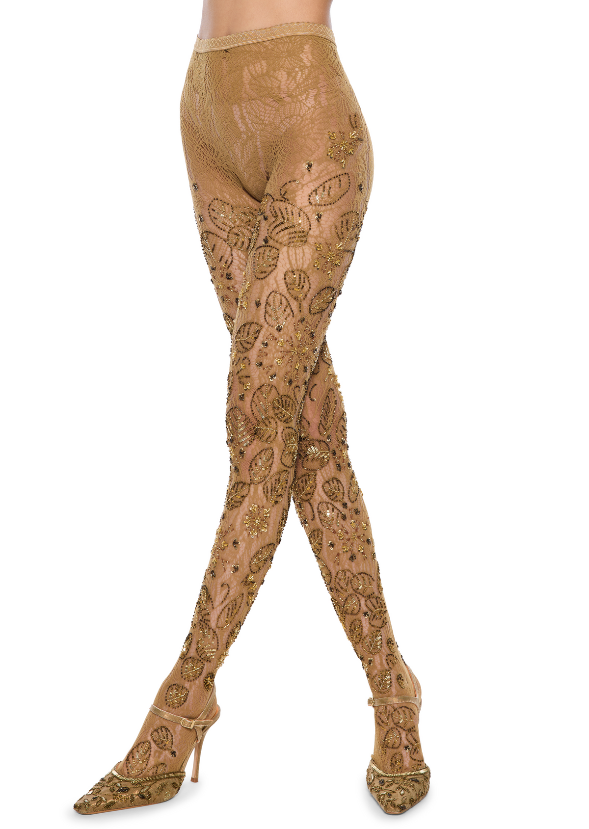 Petal Tights - Honey - Annie's Ibiza