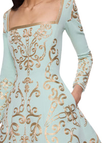 Othello Dress - Powder Blue