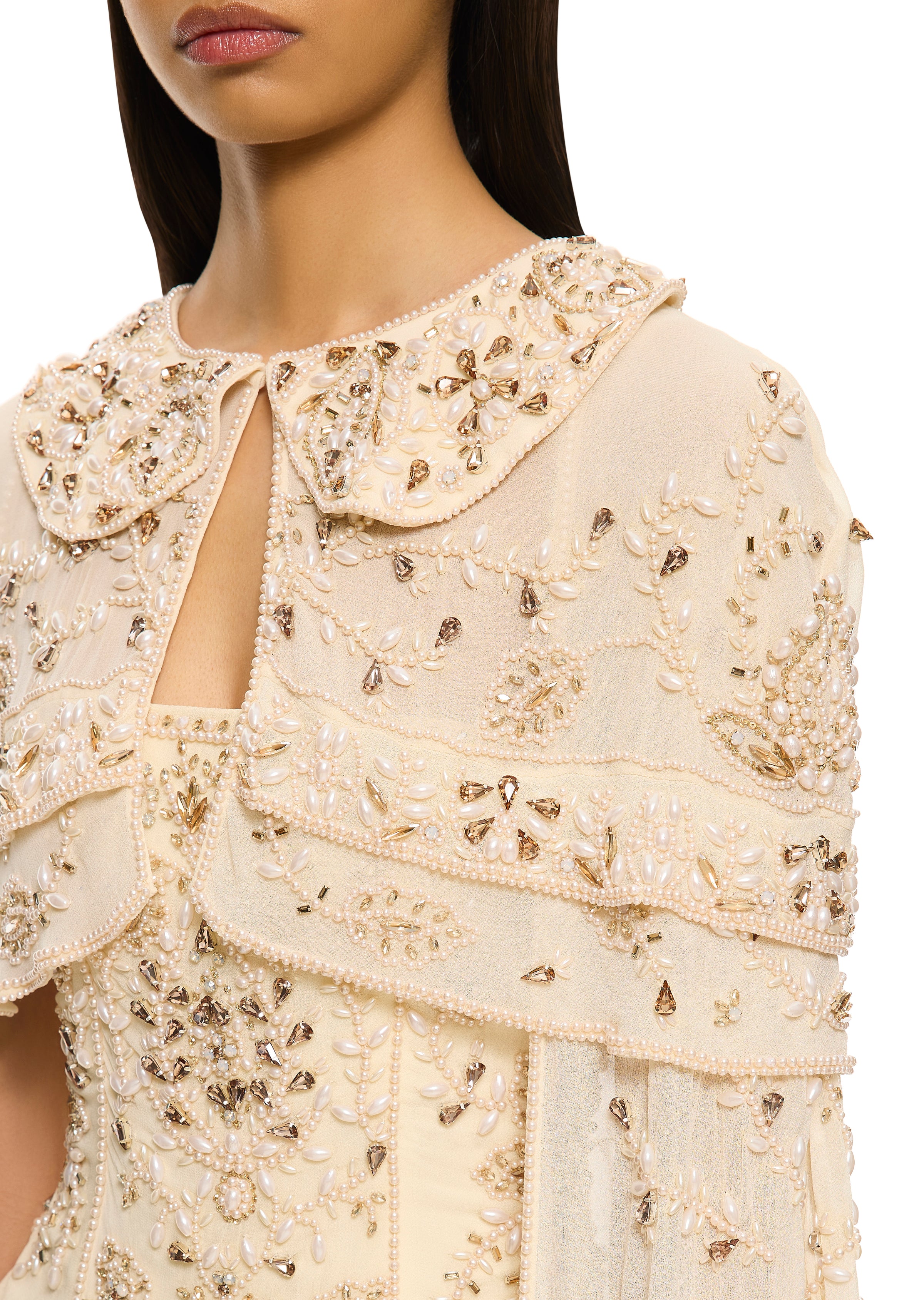 Babushka Cape - Pearl - Annie's Ibiza