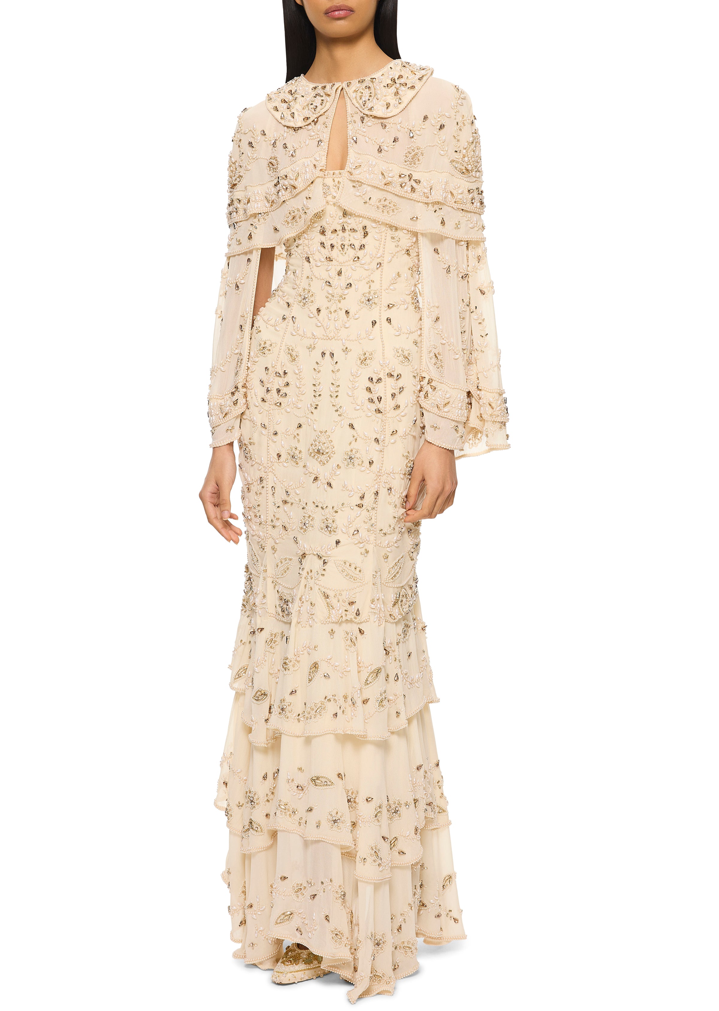 Babushka Gown - Pearl - Annie's Ibiza