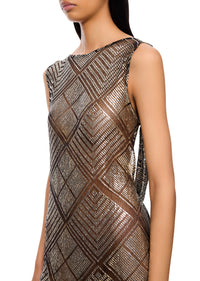 1920's Egyptian Low Back Mini Dress - Annie's Ibiza