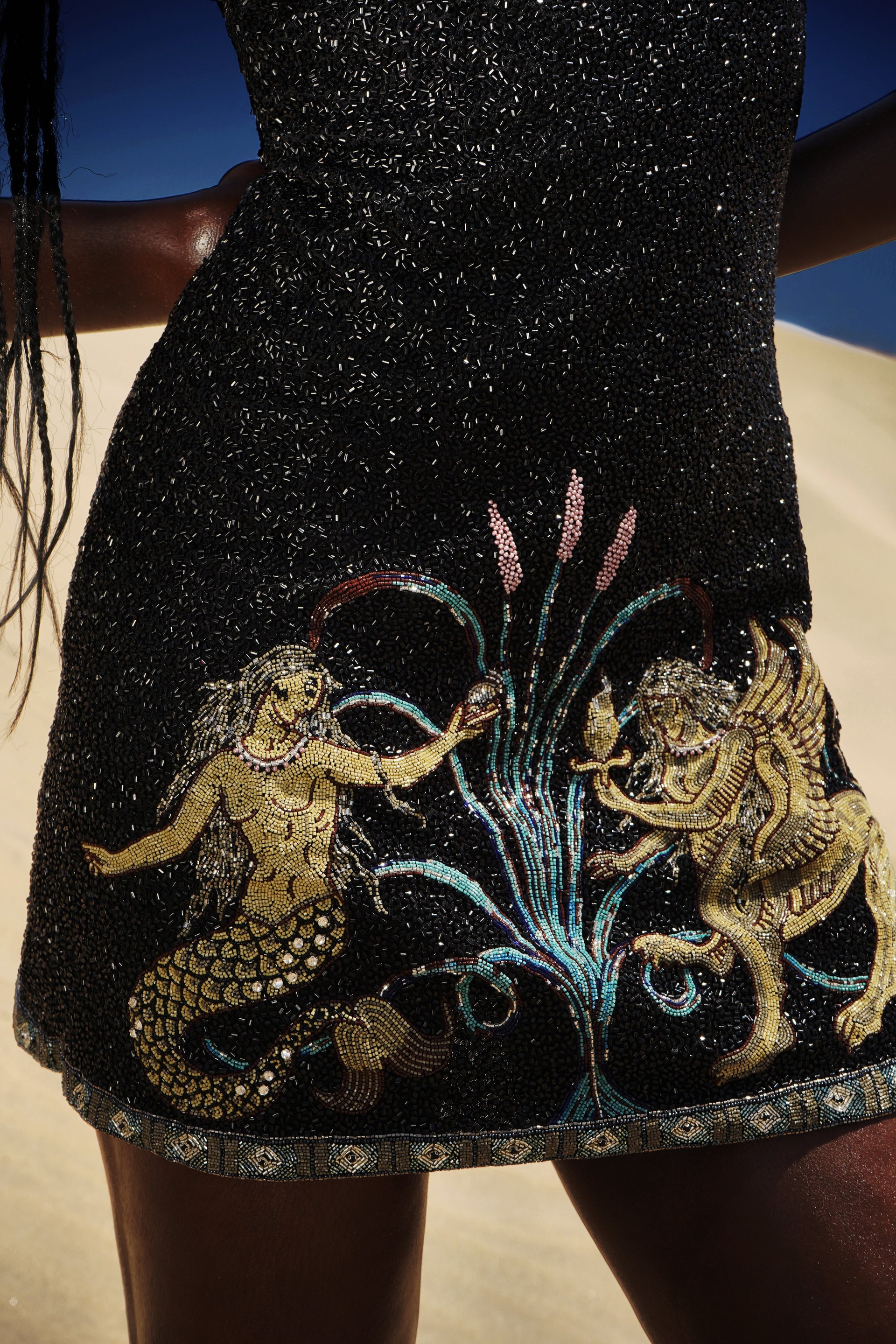 Poseidon Gown - Onyx