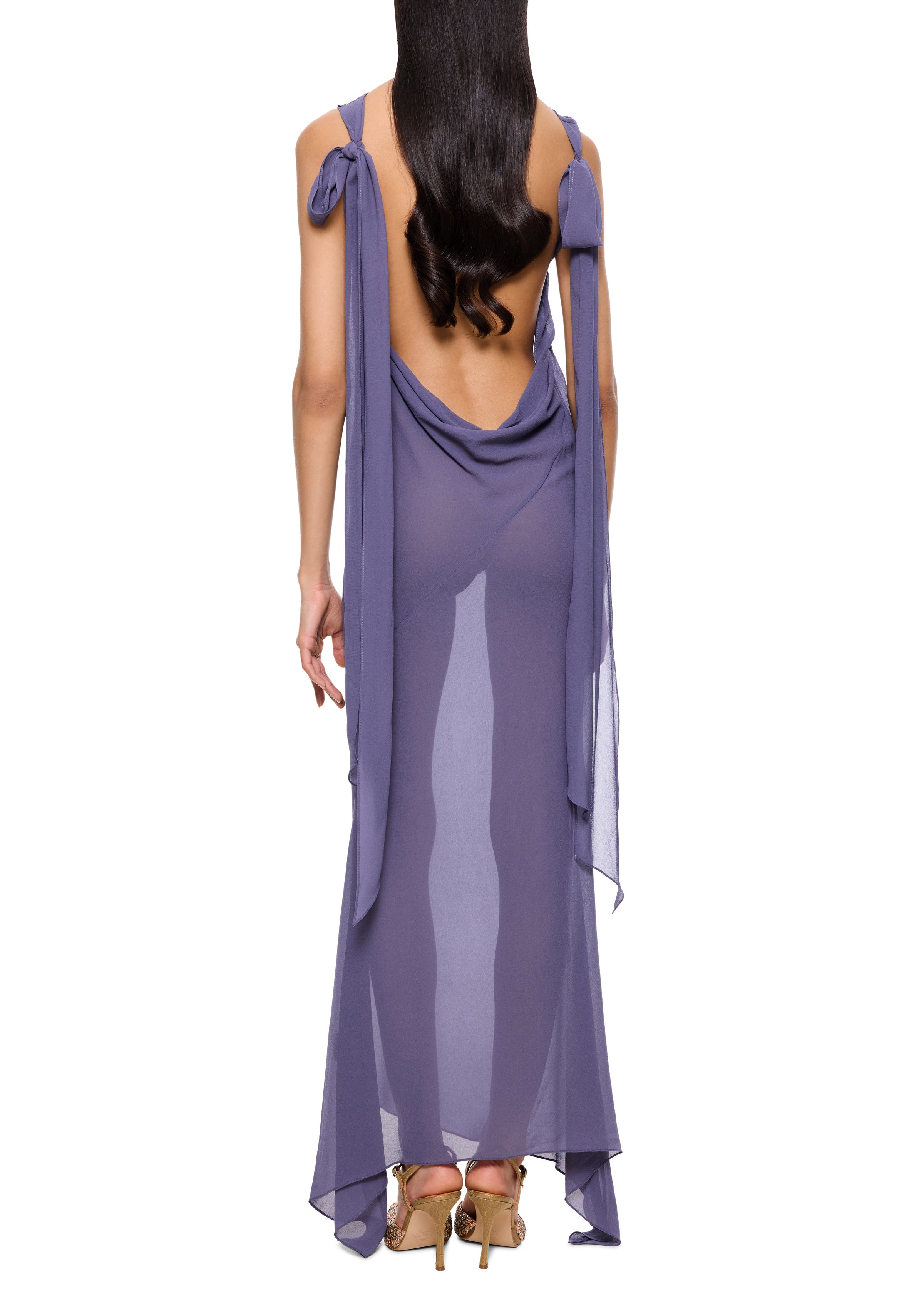 Sash Strap Gown - Annie's Ibiza
