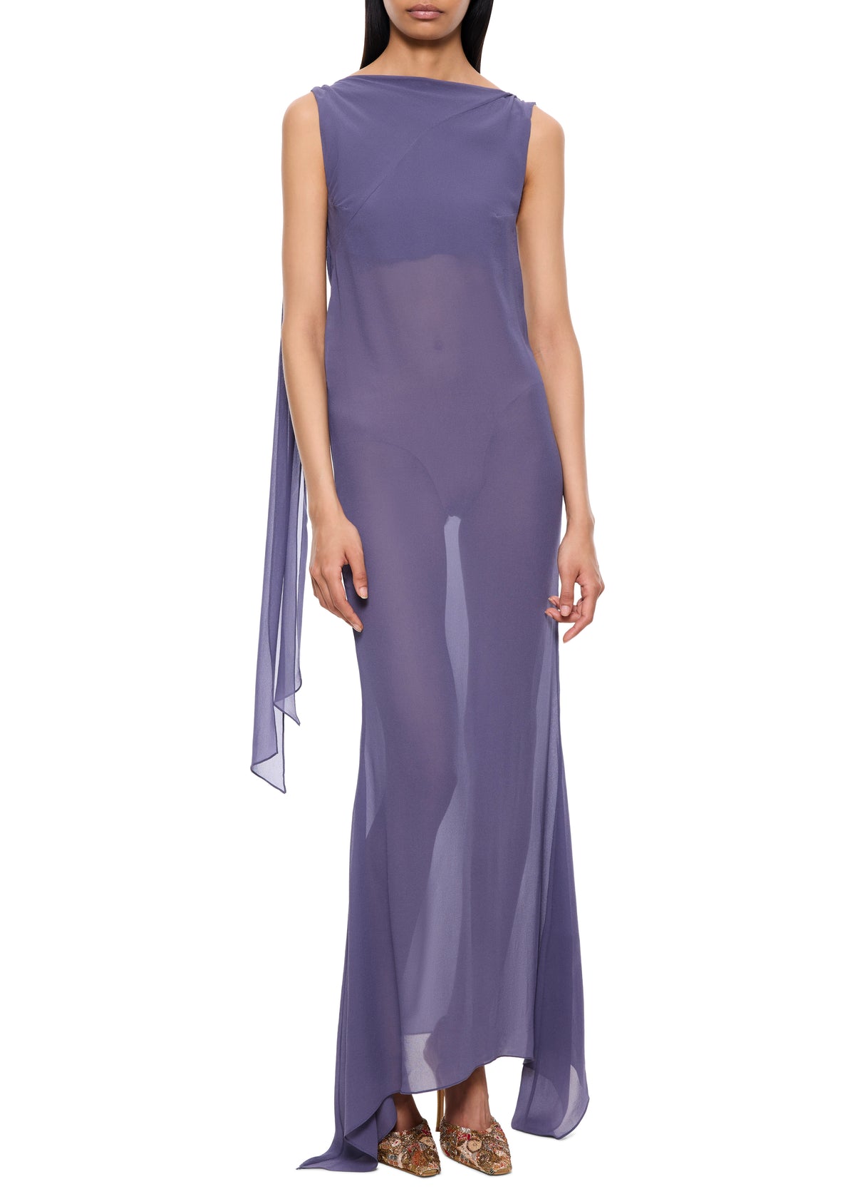 Sash Strap Gown - Annie's Ibiza