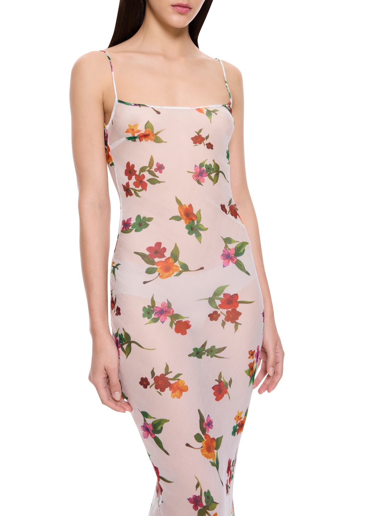 Georgina Sheer Slip Dress