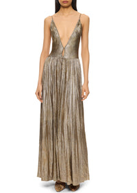 1920s Black and Silver Lamé Gown - Annie's Ibiza