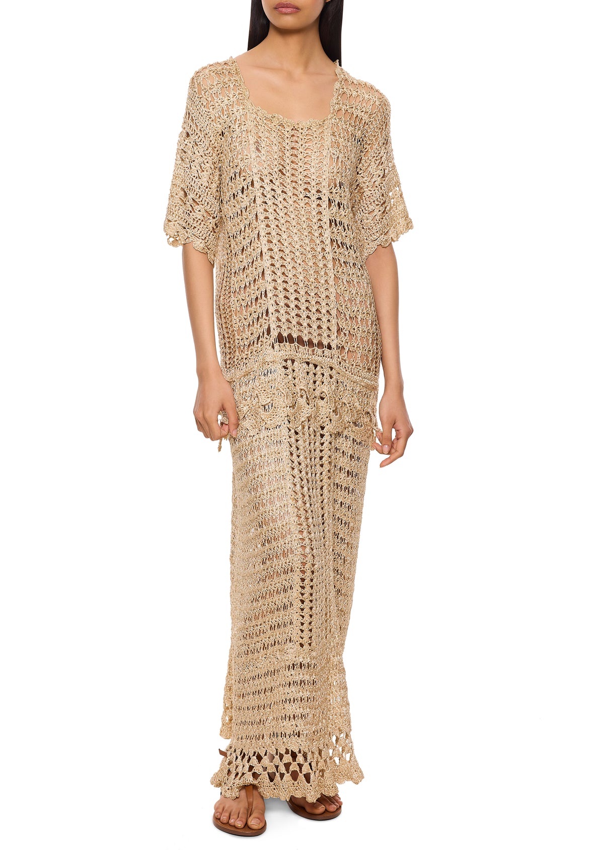 1930s Ivory Crochet Dress – Annie's Ibiza Online