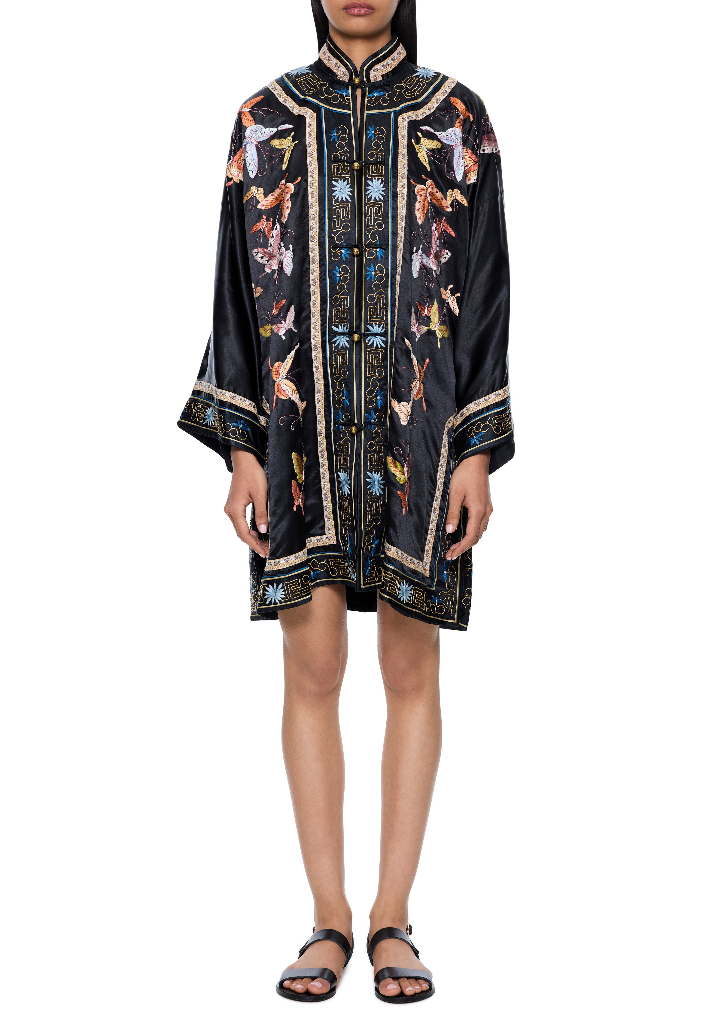 1930s Butterfly Embroidered Kimono - Annie's Ibiza