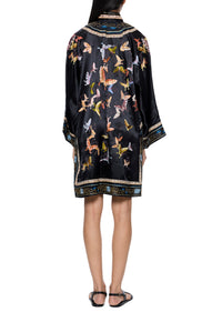 1930s Butterfly Embroidered Kimono - Annie's Ibiza