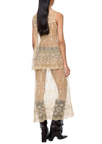 1920s Lace Flapper Dress