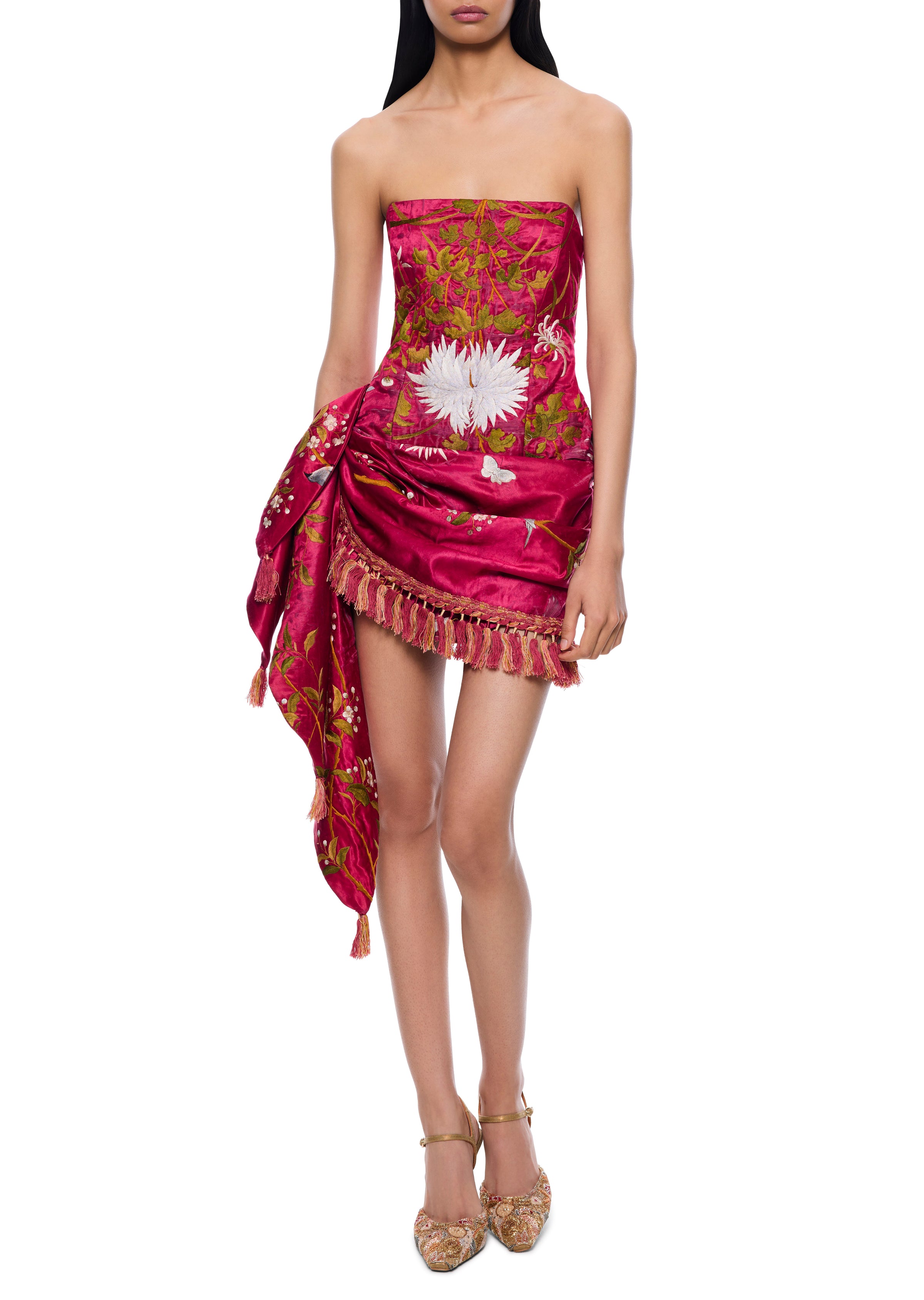 Antique Fawn Dress - Flora - Annie's Ibiza