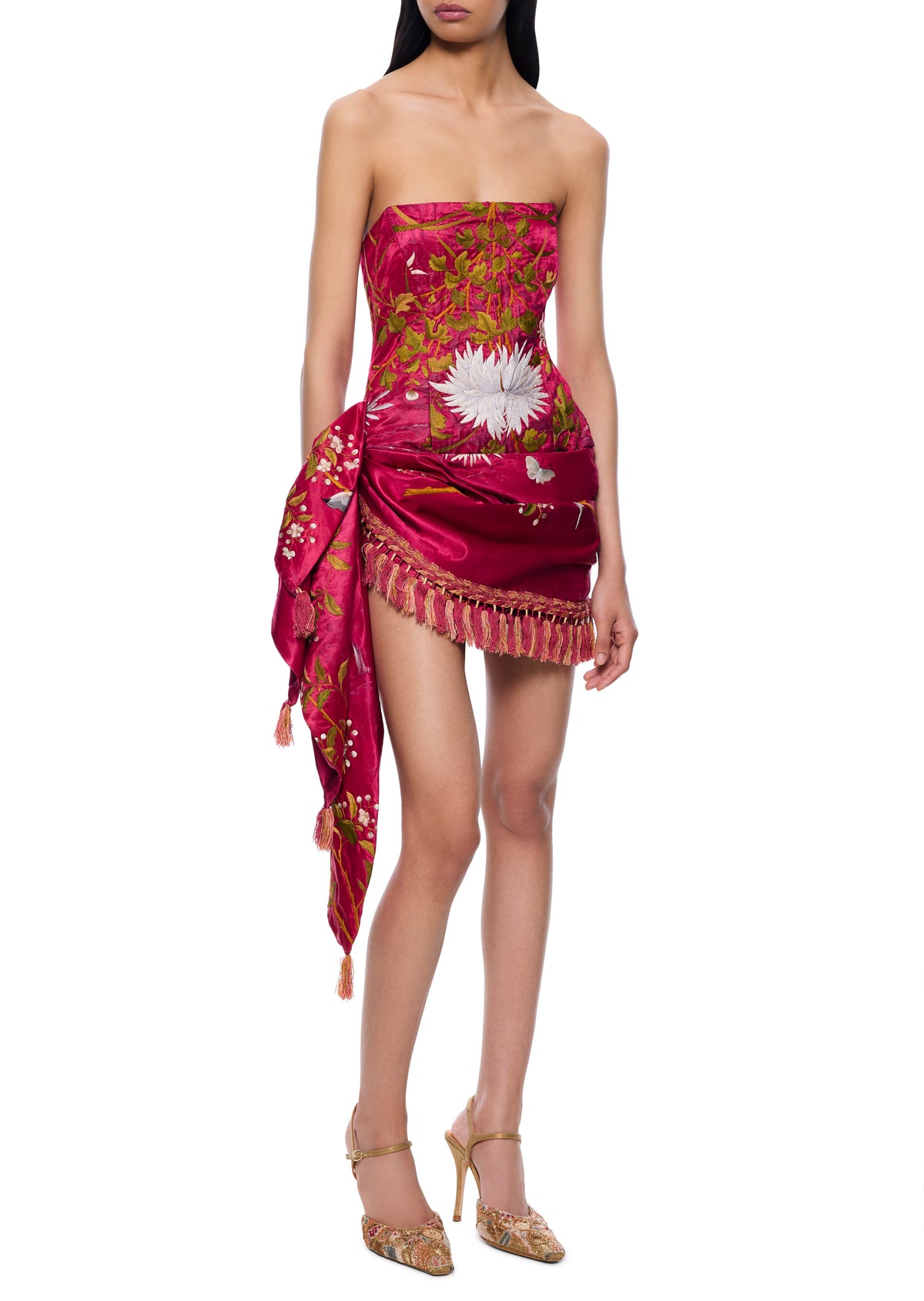 Antique Fawn Dress - Flora - Annie's Ibiza