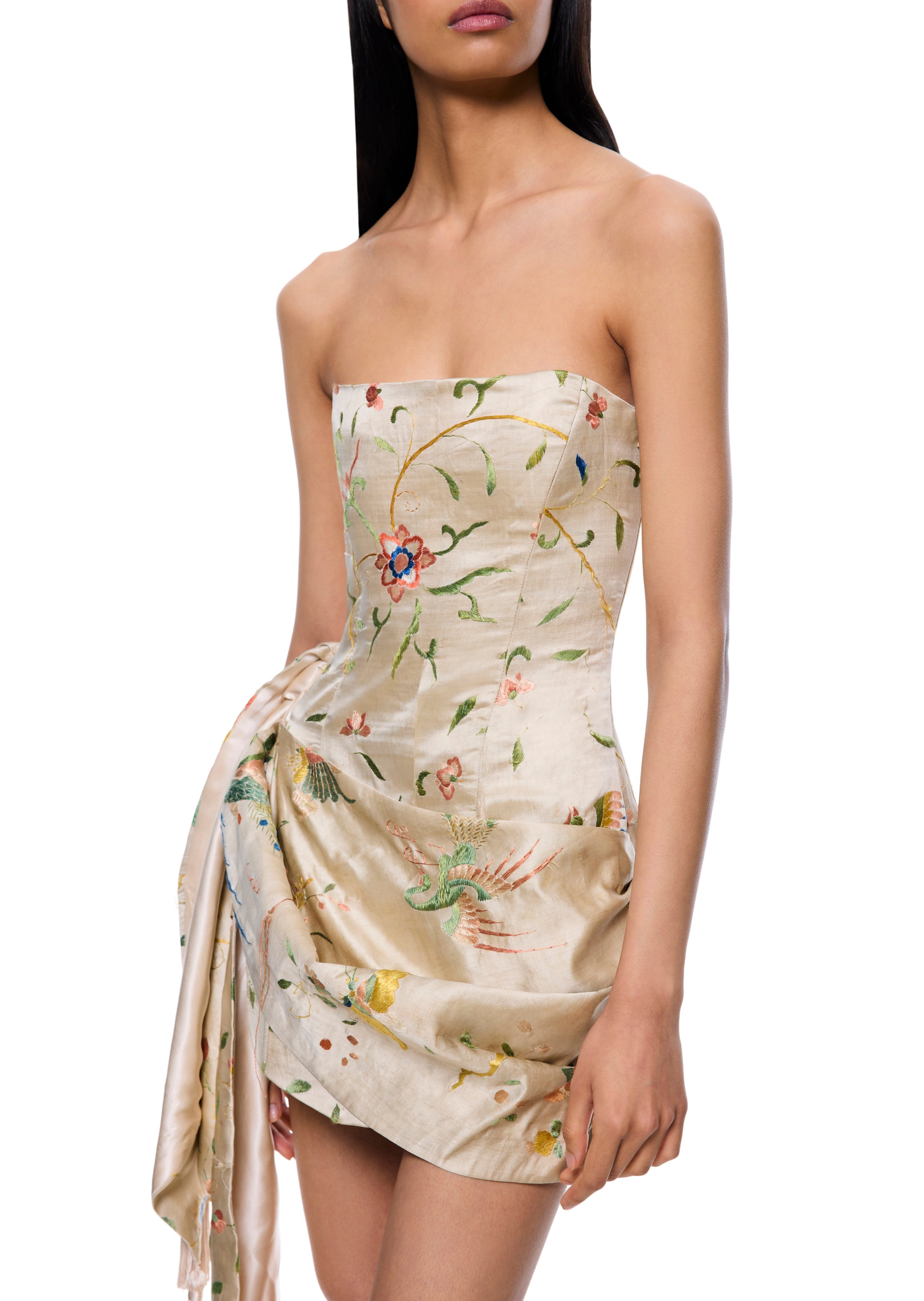 Antique Fawn Dress - Odette - Annie's Ibiza