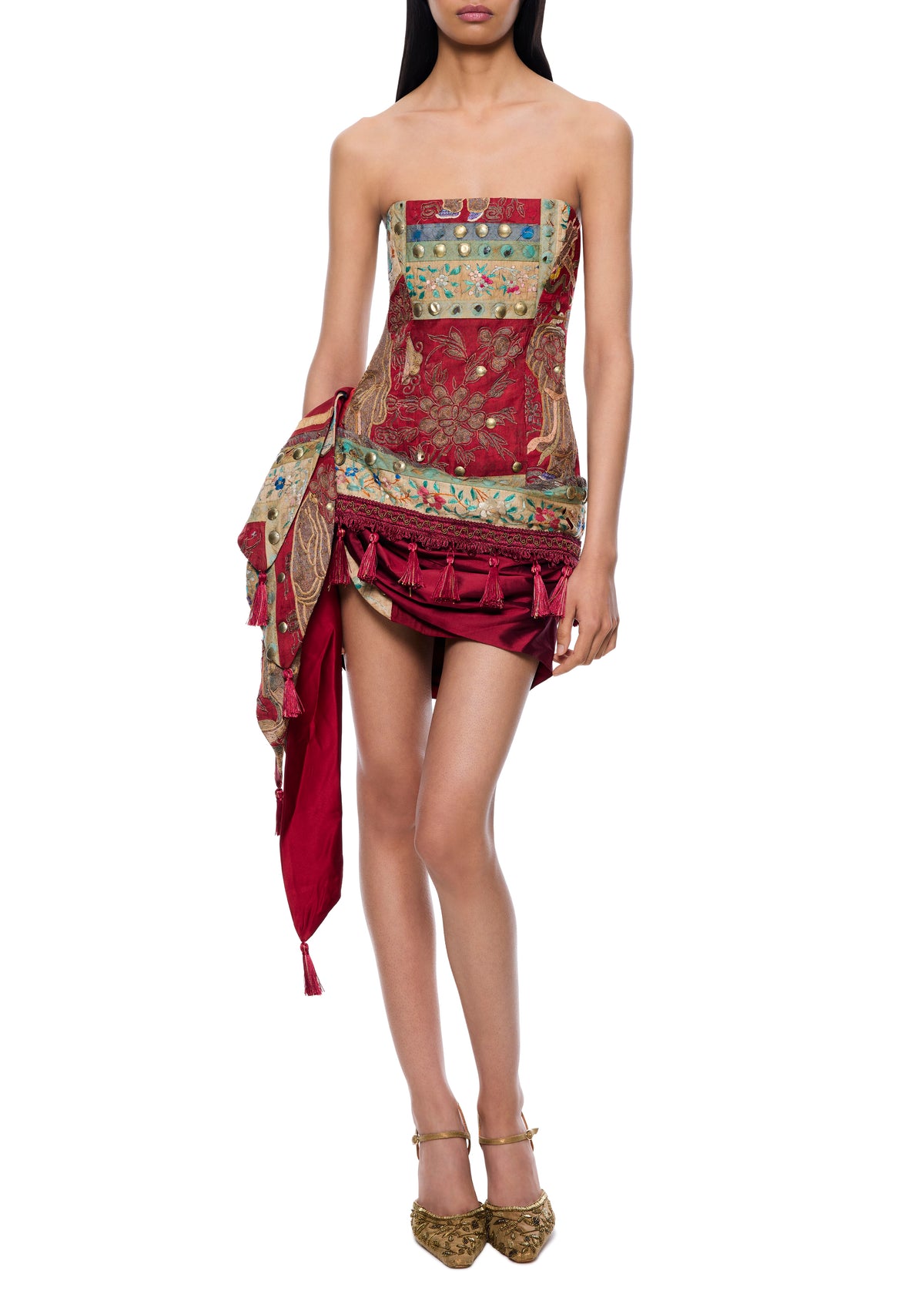 Antique Fawn Dress - Sylvie - Annie's Ibiza