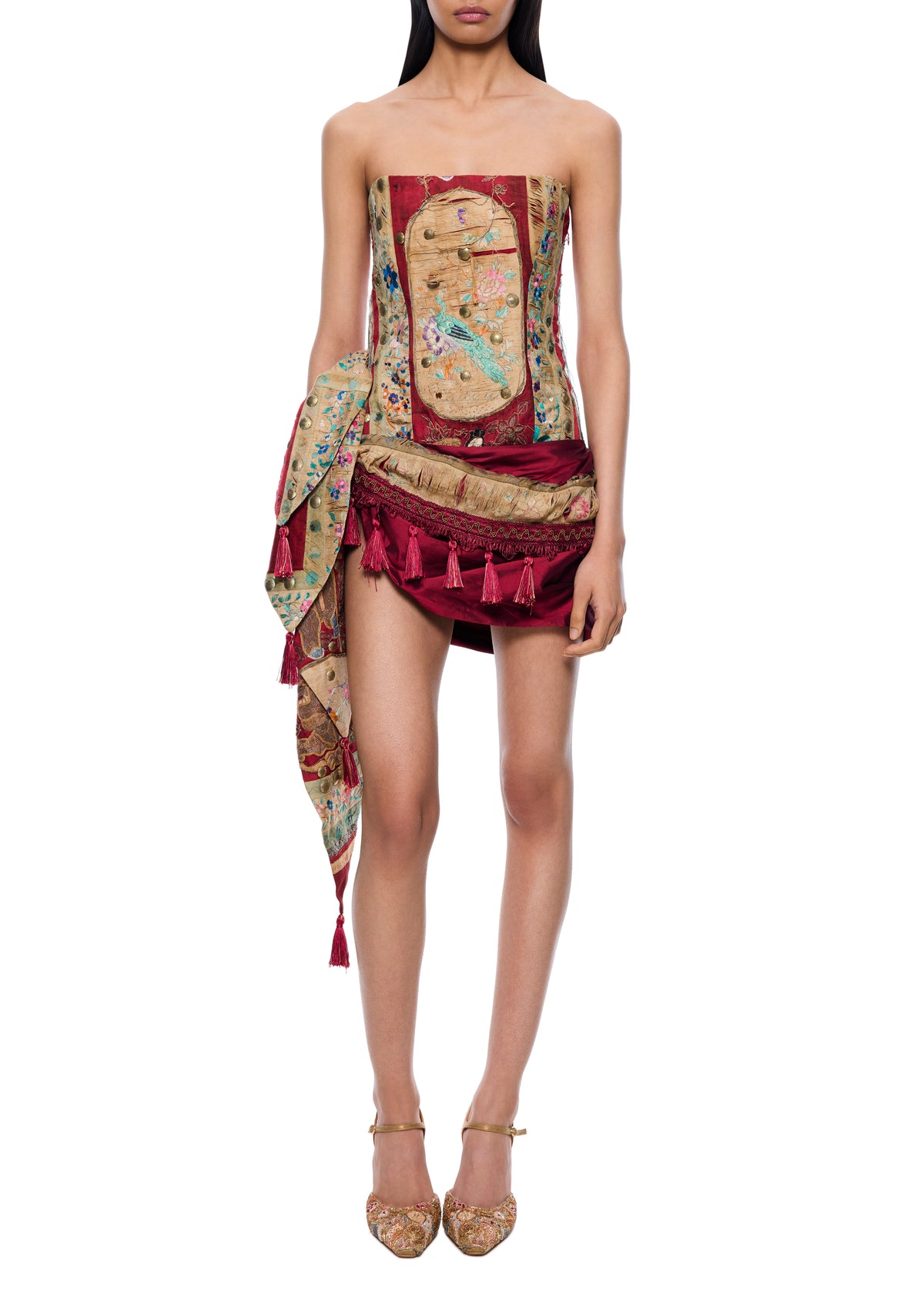 Antique Fawn Dress - Elodie - Annie's Ibiza