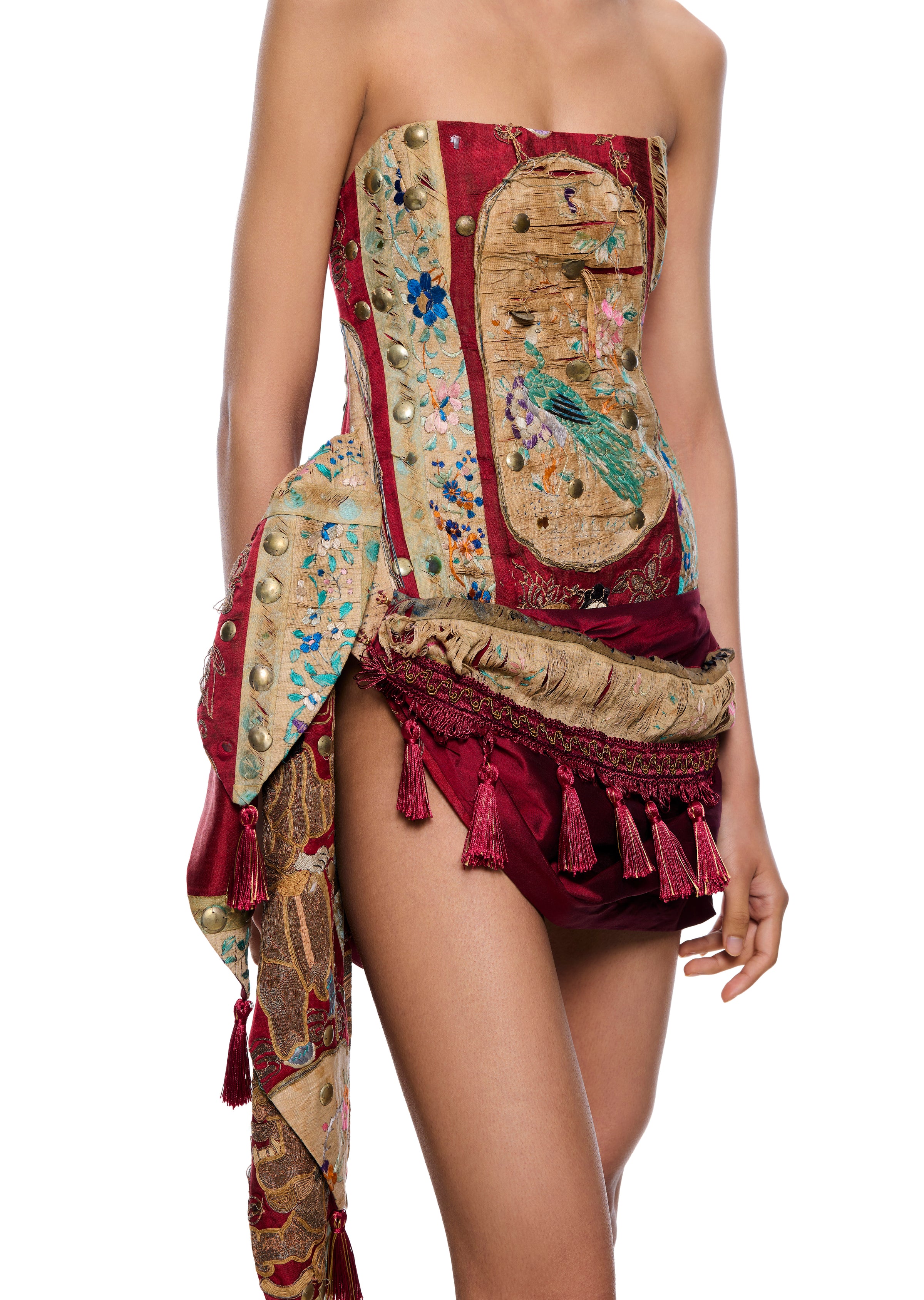 Antique Fawn Dress - Elodie - Annie's Ibiza