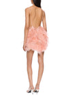 1920s Marabou and Ostrich Feather Mini Dress