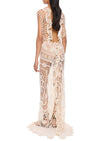 1930s Handmade Ivory Crochet Dress