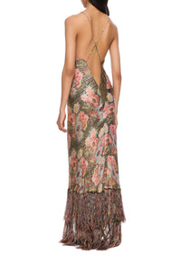 1940s Pastel Lamé Gown - Annie's Ibiza