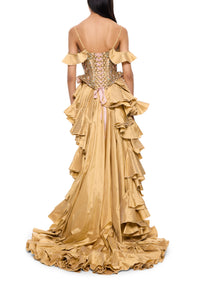 Whisper Gown - Gold - Annie's Ibiza