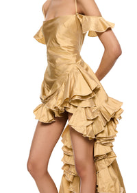 Whisper Gown - Gold - Annie's Ibiza