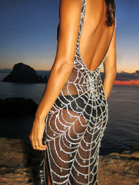 Cobweb Midi Dress