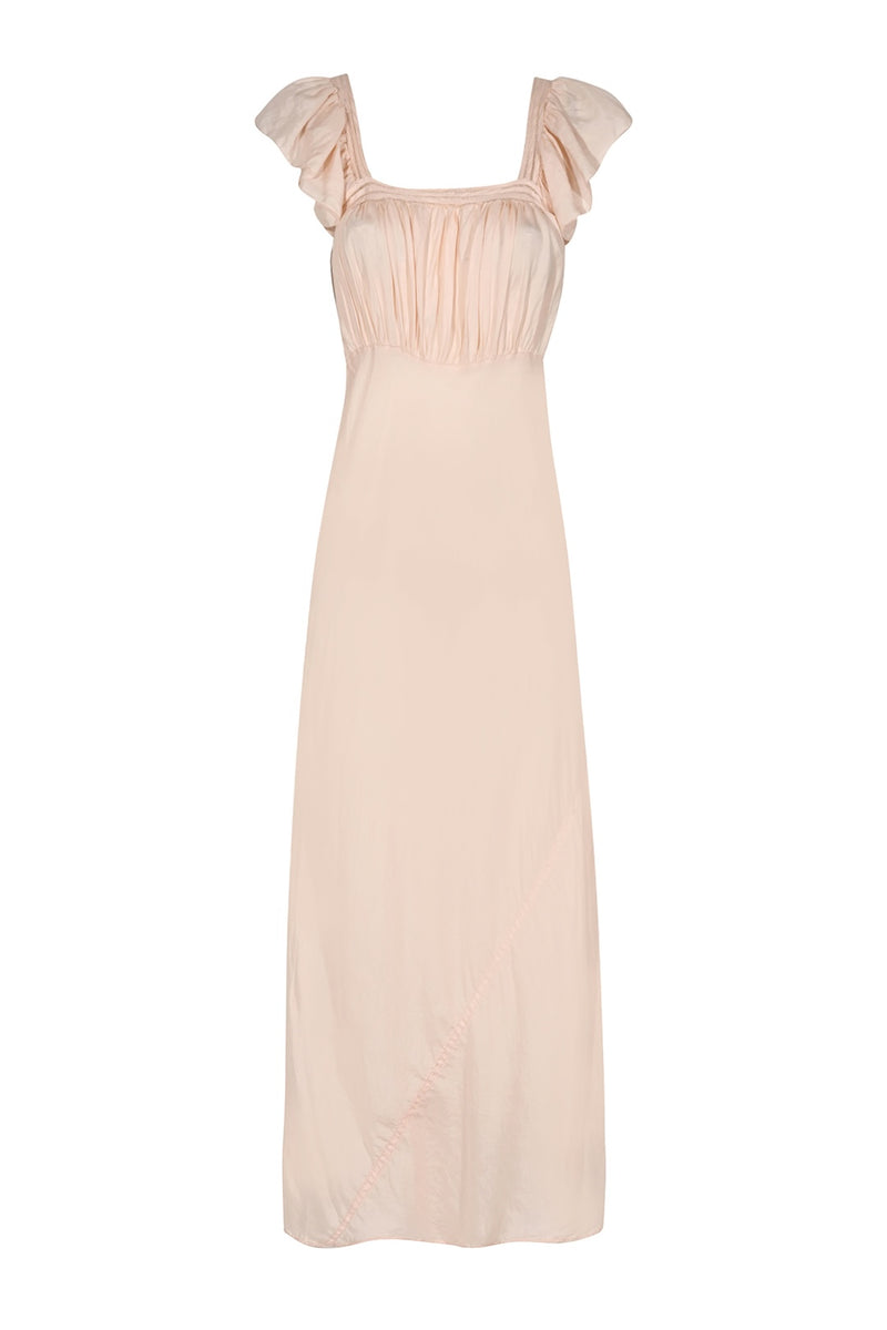 1930s Pink Silk Slip