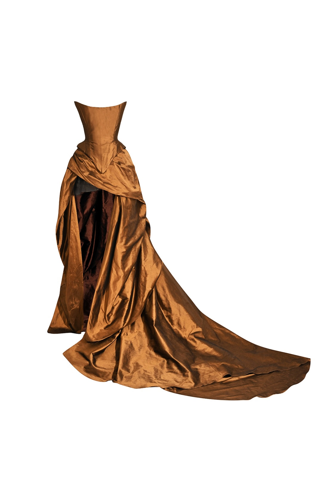 Aphrodite Gown - Bronze – Annie's Ibiza Online