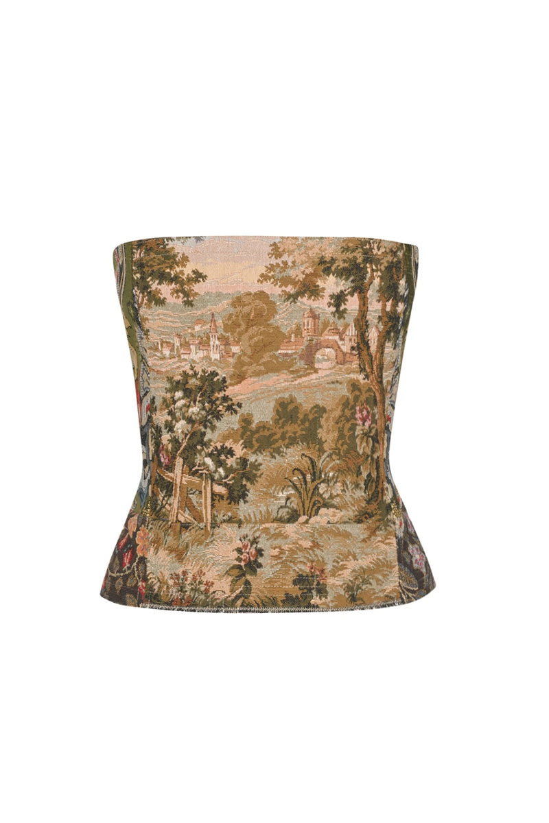 Forest Tapestry Corset