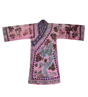 19th Century Hand Embroidered Japanese Kimono