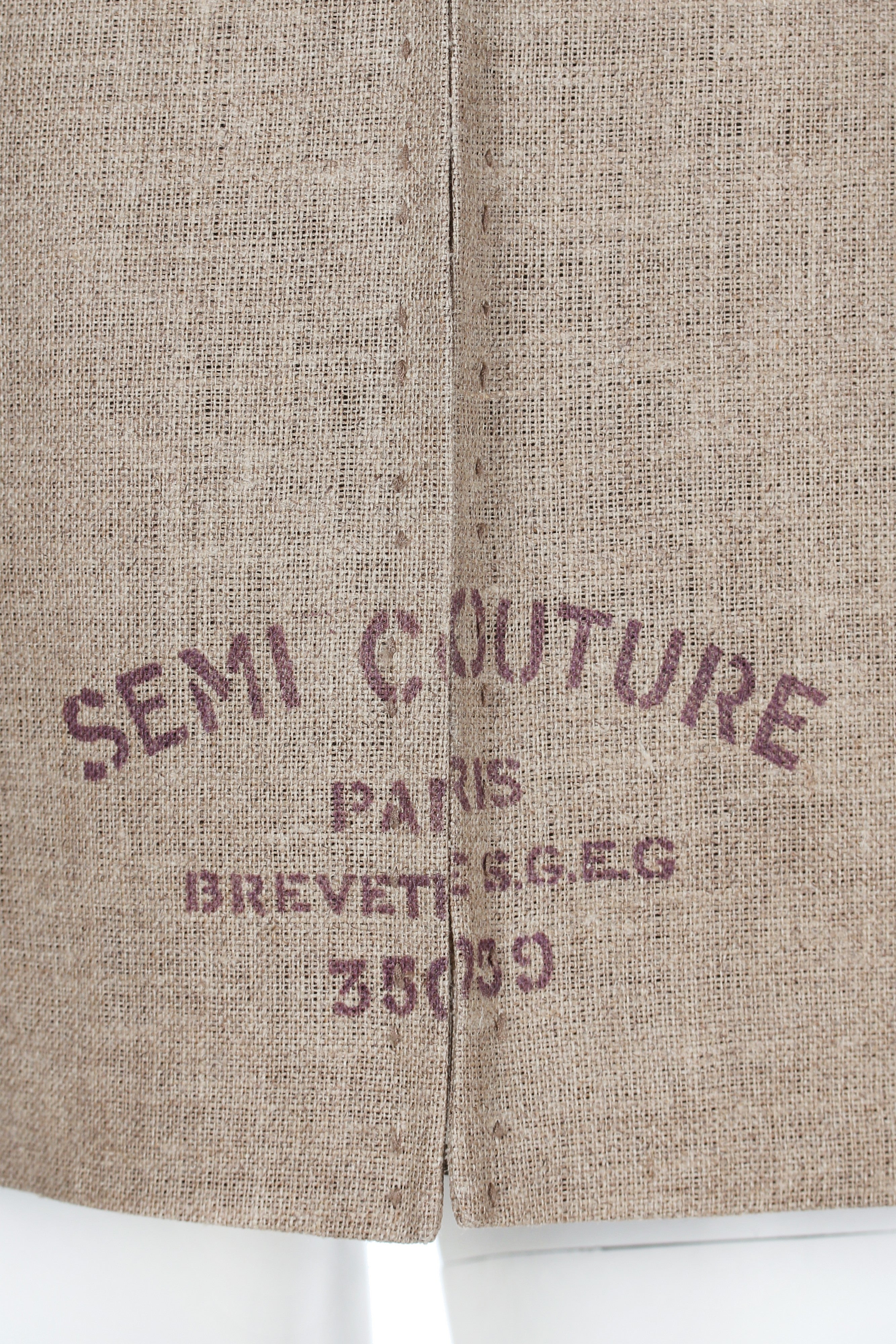 1997-1998 Fall Winter Martin Margiela 'Semi Couture' Linen