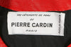 1960s Pierre Cardin Mod Space Black Lambskin Leather Fringed Mini Dress. Rent: £55/Day