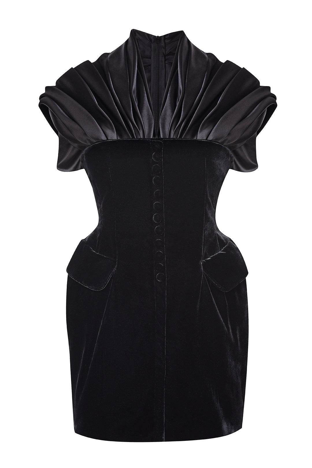 Triple Black Corset Dress