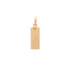 Mermaid Enamel Charm, Gold Vermeil