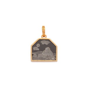 Es Vedrà Carved Stone Charm