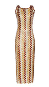 Spring Summer 1969 Paco Rabanne Bronze Metal Discs Couture Evening Gown. Rent: £2,195