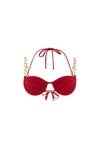 Belly Dance Bikini Top- Red - Annie's Ibiza