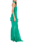 Tennessee Emerald Green Halter Dress