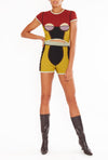 1980 - 1990s Jean Paul Gaultier Geometric Knitted Two-Piece. Rent: £90/Day - Annie's Ibiza